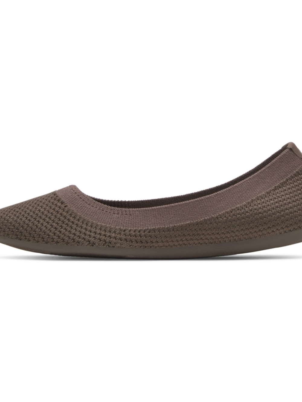 allbirds Women's Tree Breezers knit ballet flat in brown